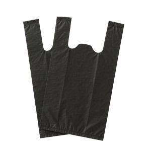 BOLSAS CAMISETA 40x50 ECO NEGRA